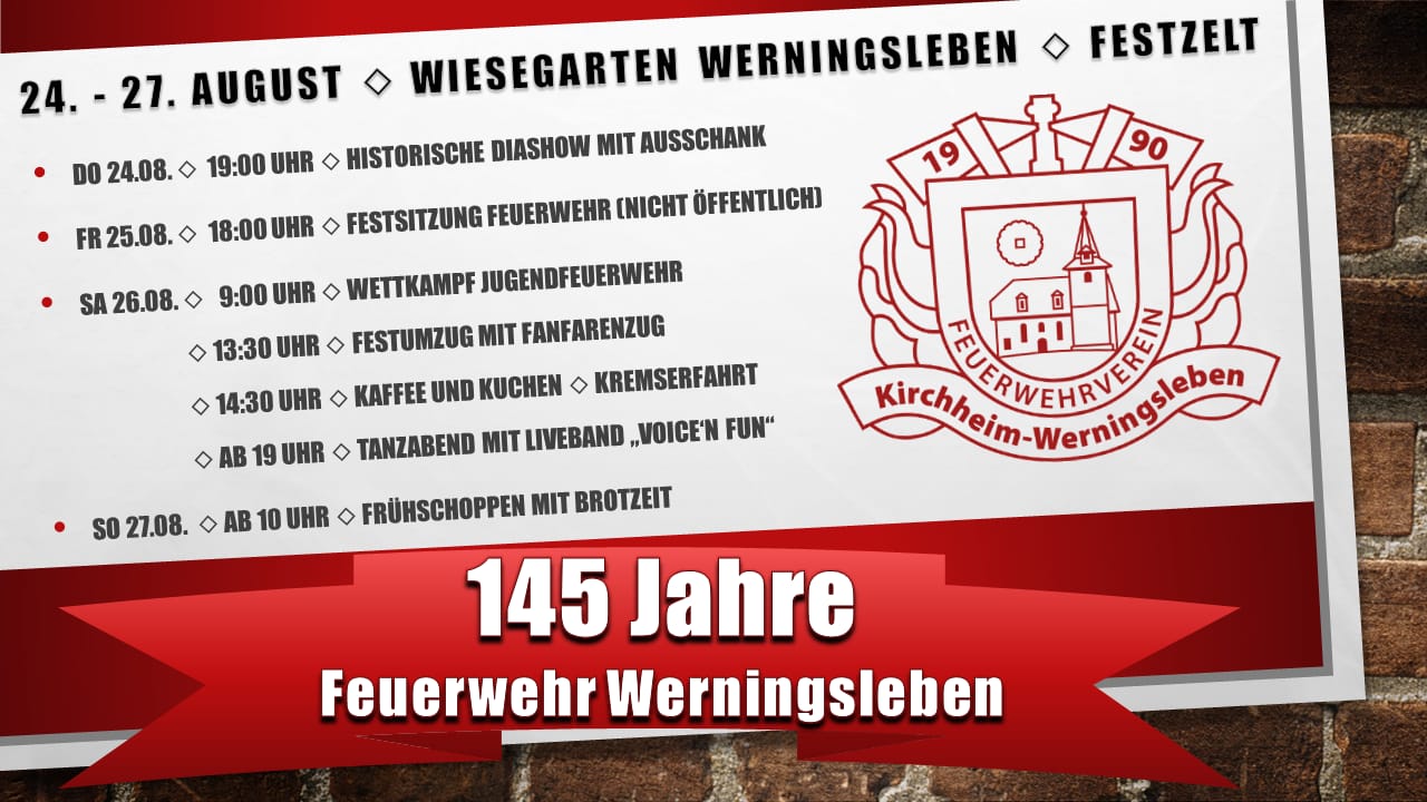 145 Jahre Werningsleben
